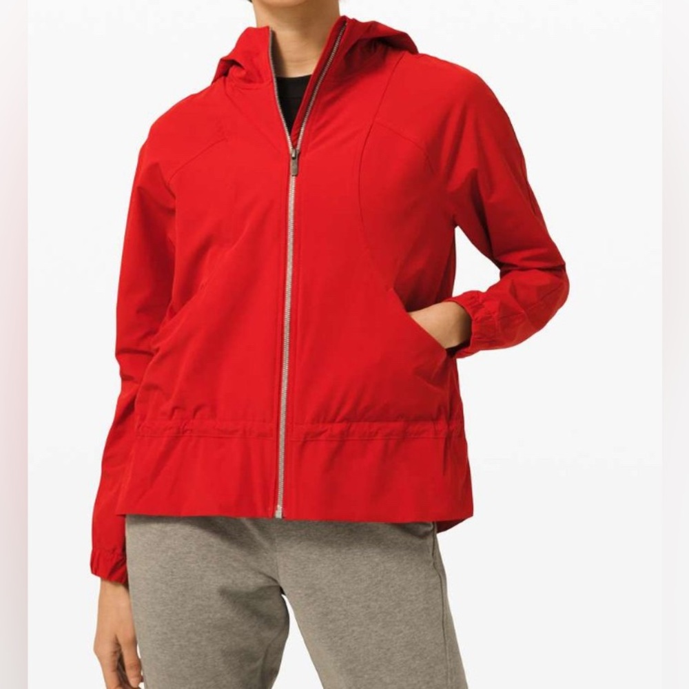 #539 Lululemon Pack It Up Jacket
Dark Red - Sz 6